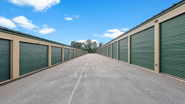 drive-up storage units at Kings 625 Self Storage near Bowmansville, PA